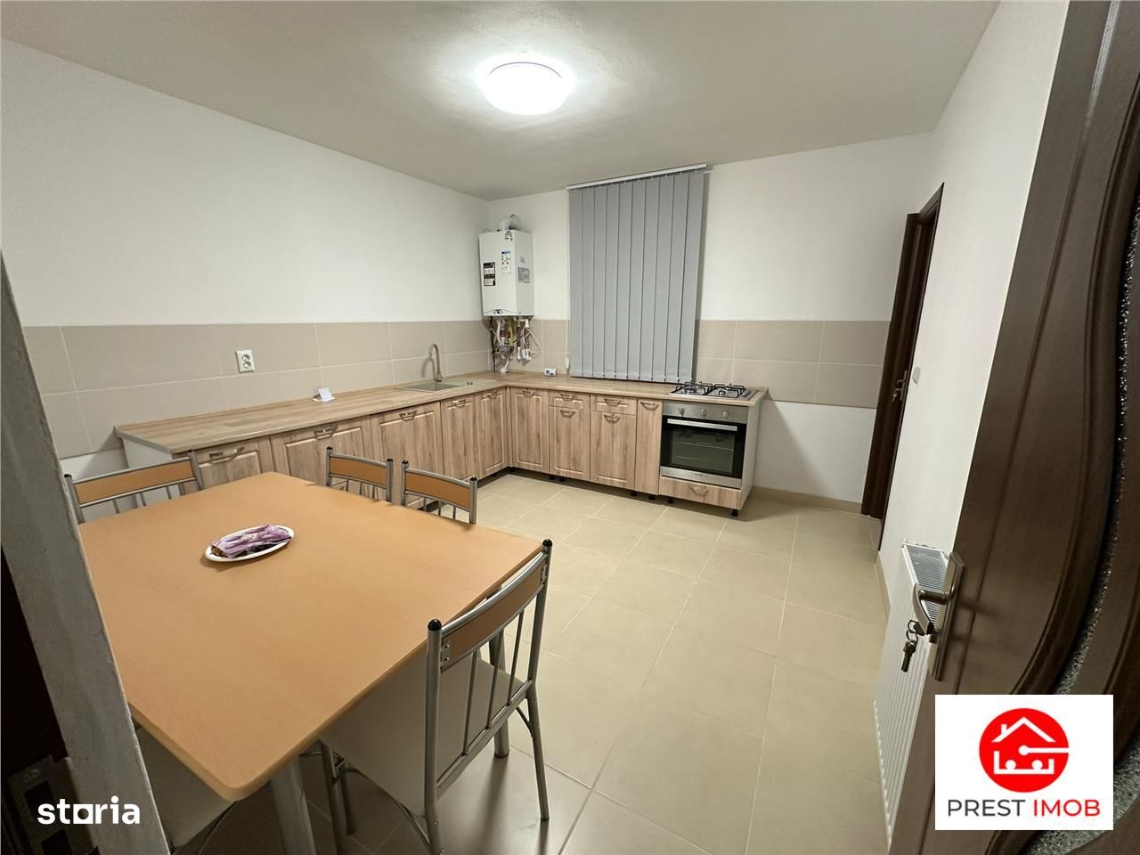 Apartament cu doua camere mobilat si utilat, in Cristesti, zona Matero