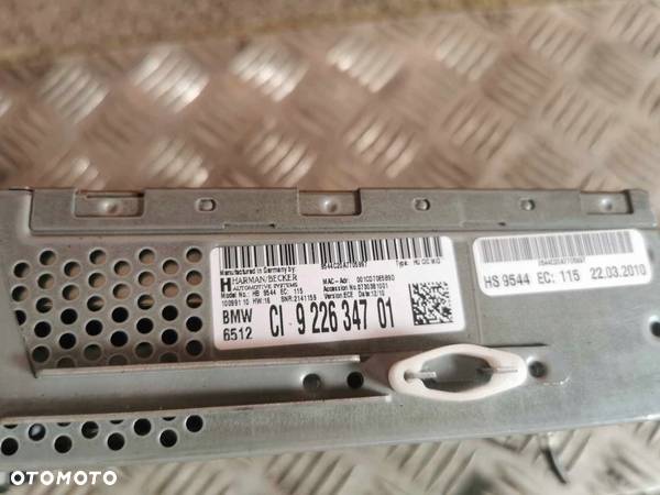 RADIO CD BMW OE E90 922634701 - 4