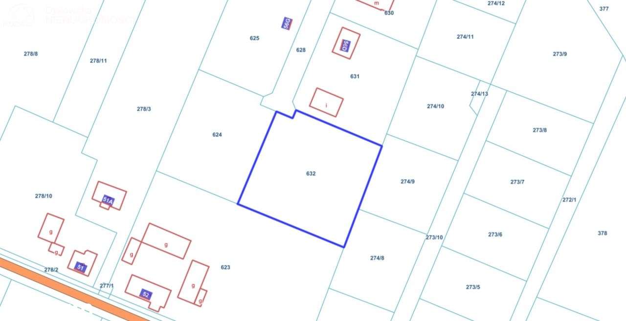 Działka budowlana 2507 m2 - Pełny obrazek: 4/4