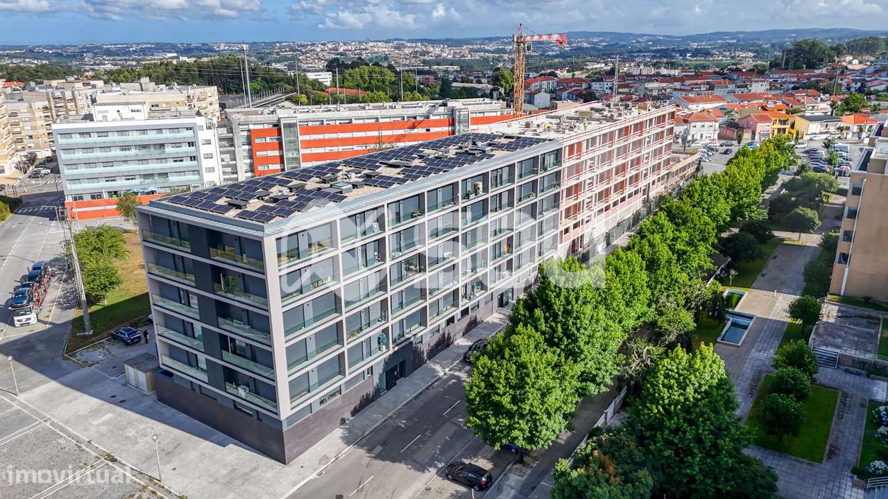 T1+1 Novo com Varanda e Lugar de Garagem | Pólo Universitário - Grande imagem: 4/16