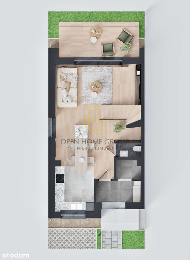 Na sprzedaż: Dom typu bliźniak | Ligota Piękna/4M - Pełny obrazek: 4/11