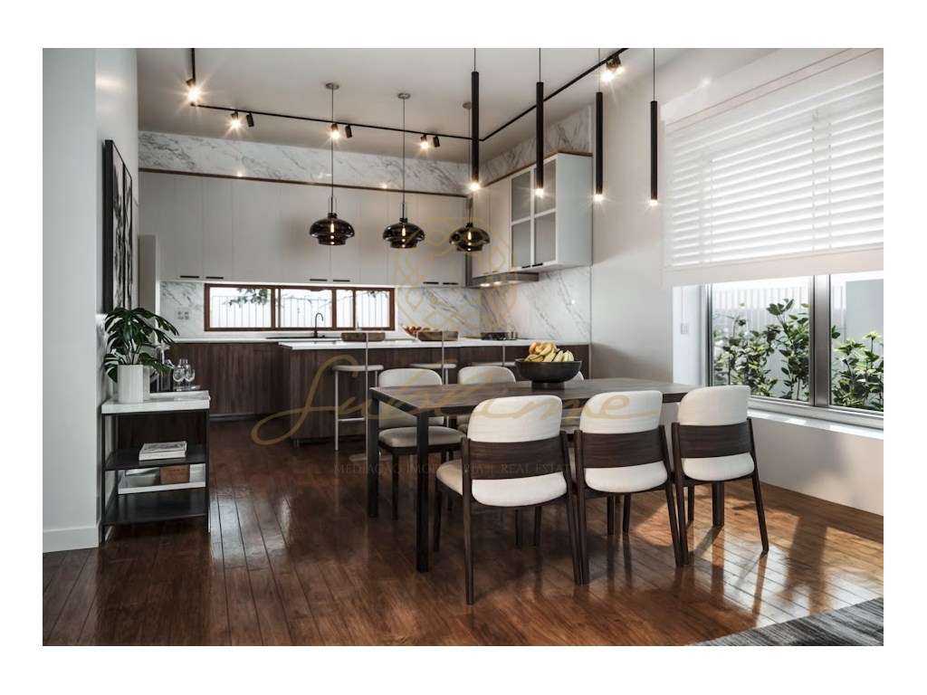 Moradia Térrea, Isolada com Piscina, Vista para o Campo-3