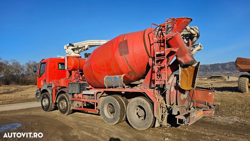 Renault Kerax  430, 8x4 Autobetonieră cu pompă de beton - 3