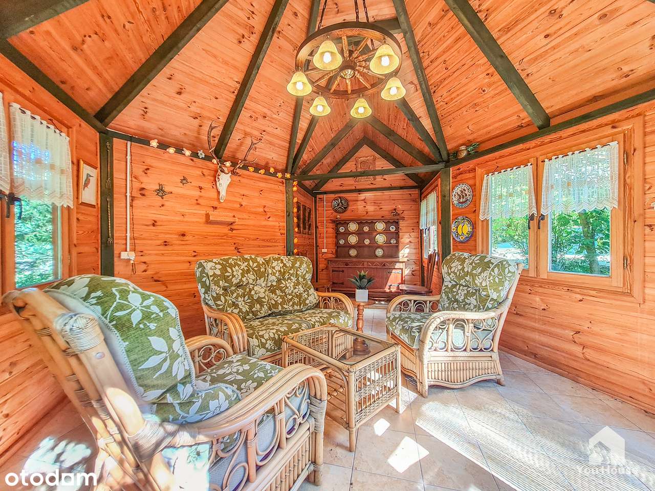 Dom z linią brzegową Jeziora Osetno-12