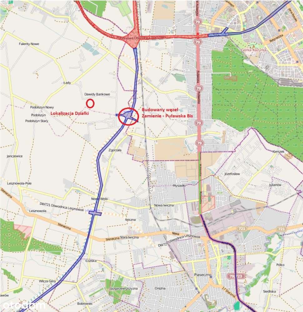 Sprzedam działkę Dawidy Bankowe MPZP BEZPOŚREDNIO - Pełny obrazek: 5/5
