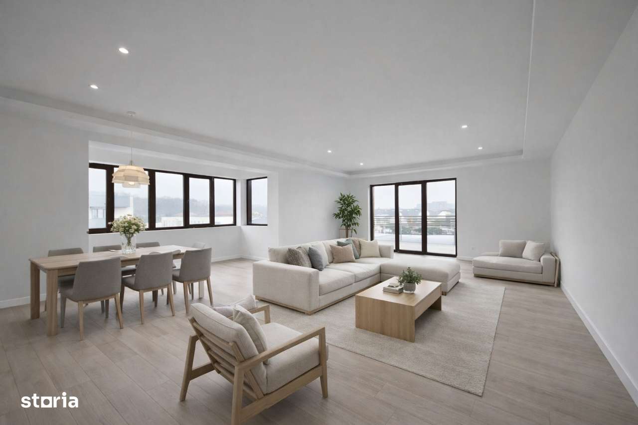 Top floor living – penthouse cu terase mari, Voluntari – Pipera - Imagine principală: 3/19