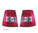 FAROLINS TRASEIROS LED PARA VOLKSWAGEN VW GOLF 3 MKIII VARIANT 91-97 VERMELHO BRANCO - 1