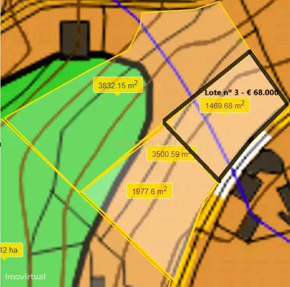 Terreno Rústico em Braga, Barcelos - 1601m² por 55.000€ - Grande imagem: 5/10