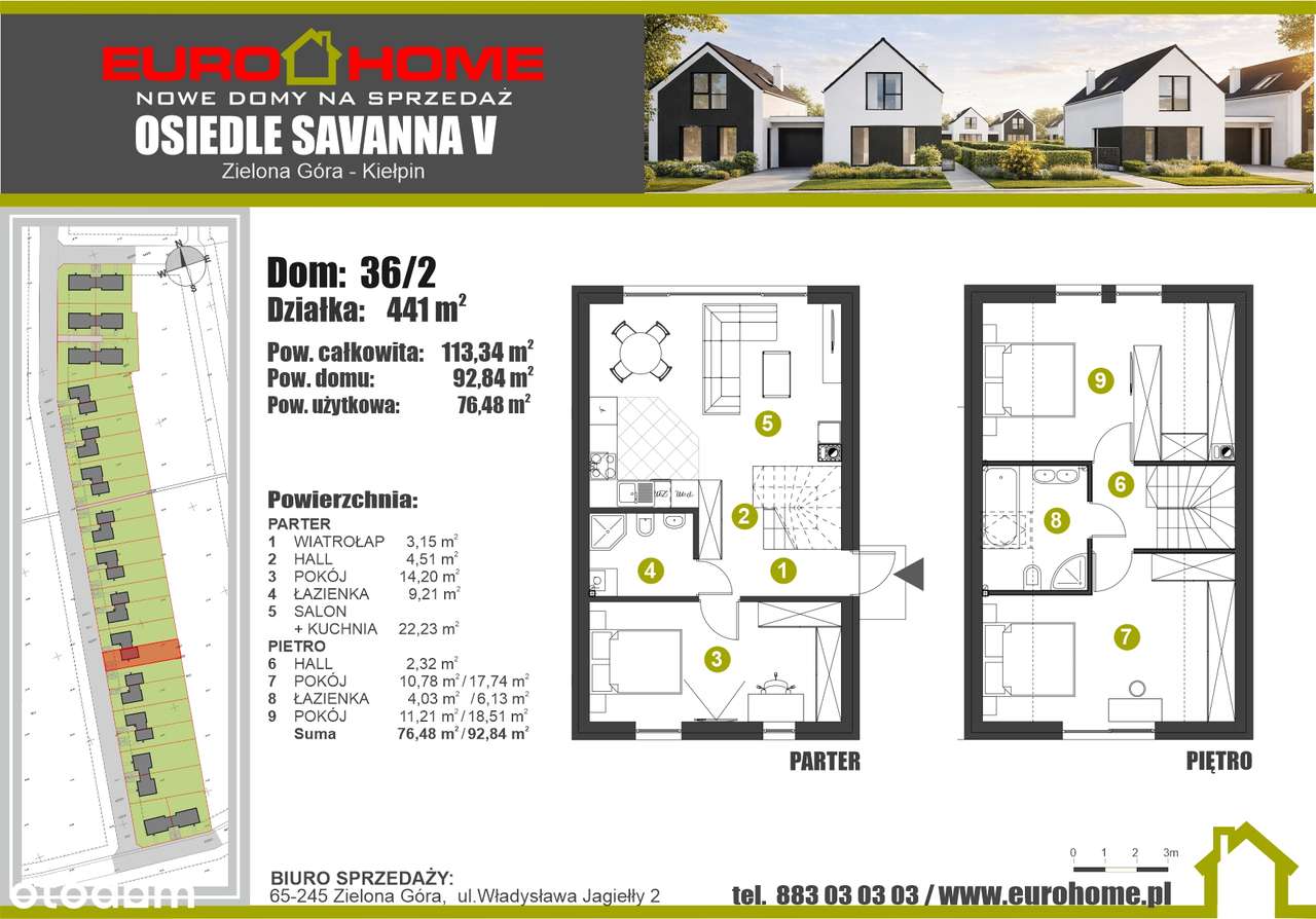 NOWOŚĆ 2026 EUROHOME Osiedle Savanna V Etap - 6 DOMÓW!!!-16