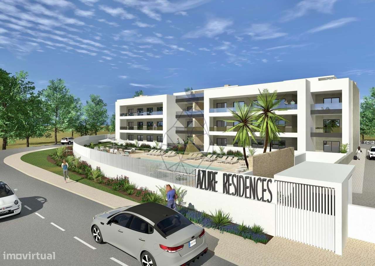 Edifício em construção com apartamentos tipologia T2 e T3 com piscina - Grande imagem: 1/43