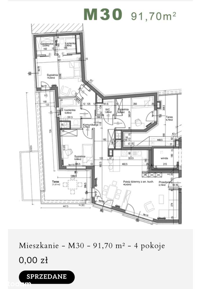 AL. Pokoju KAMERALNA INWESTYCJA ogródki tarasy TRAMWAJ 2 min - Pełny obrazek: 4/9