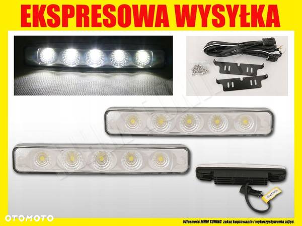 LED ŚWIATŁA DO JAZDY DZIENNEJ DRL 10 LED RL E AUTOMAT - 3