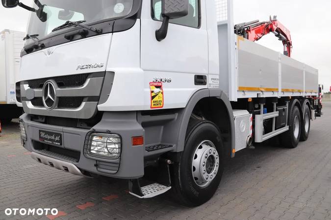 Mercedes-Benz ACTROS 3336 / 6 X 4 / SKRZYNIOWY - 6,85 M + HDS FASSI F195 / PILOT / EPS + SPRZĘGŁO / 08.2012 R - 18