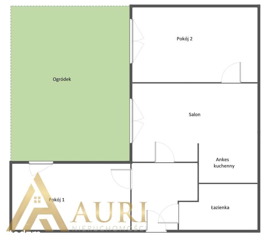 Atrakcyje 3 pokoje z ogródkiem na Warszewie-14