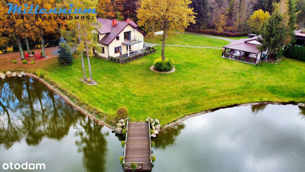 Rezydencja, staw, rzeka w Sercu Natury pod Łodzią - Pełny obrazek: 4/20