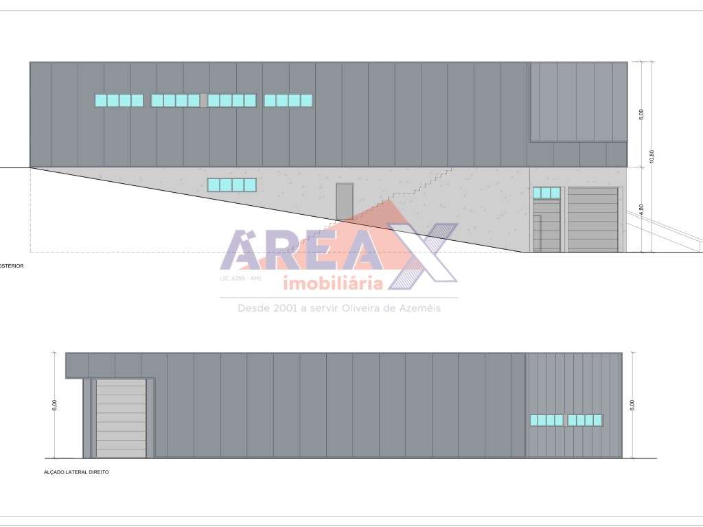 Terreno com projeto para pavilhão - Área de terreno: 1466m2-6