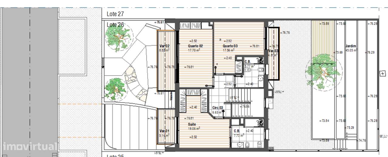 Terreno para construção moradia com PIP com arquitetura aprovada-9