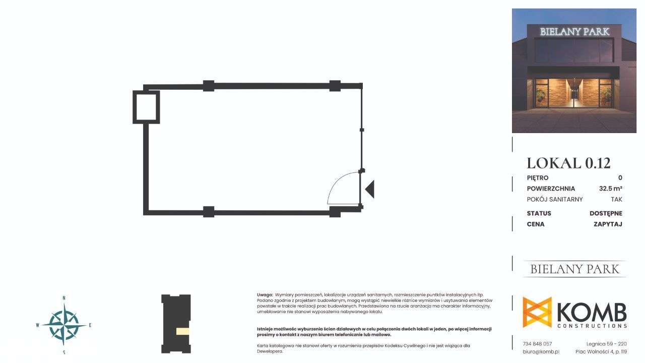 BIELANY PARK, lokal usługowy 0.12 - Pełny obrazek: 2/11