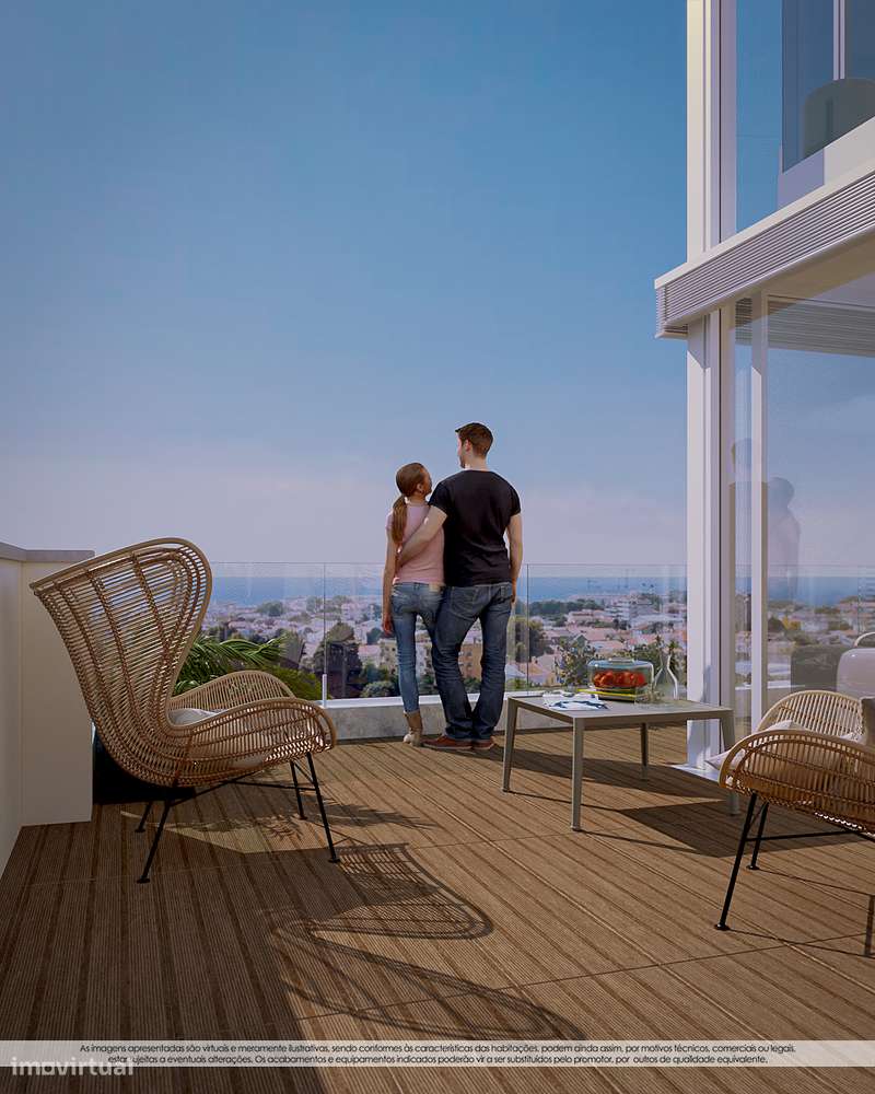 T3 Novo c/ Lugar de Garagem em Canidelo - Grande imagem: 2/28