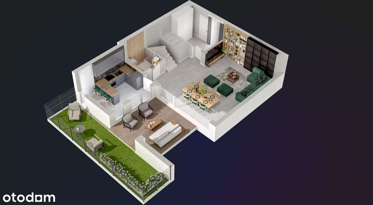 Dom 124,42 m²|4 pokoje| Pine Garden|ogród +2 miejsca postojowe w cenie - Pełny obrazek: 2/11