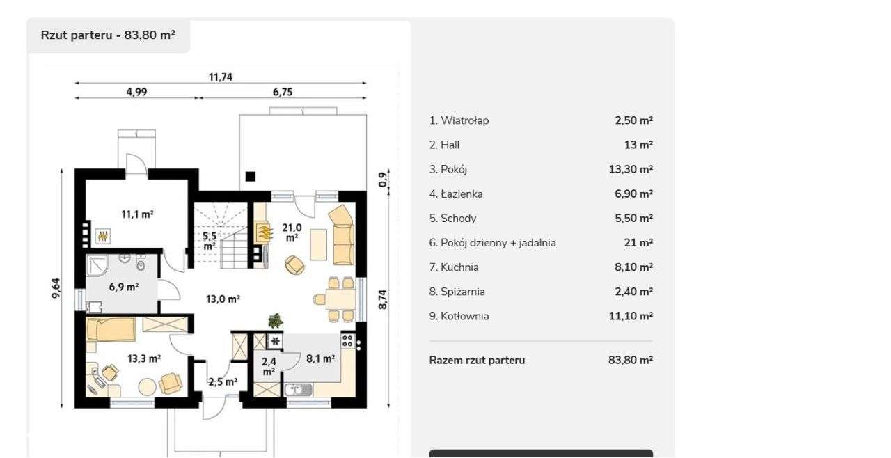 Sprzedam dom z garażem, działka 11,34 ar-Święciec-10