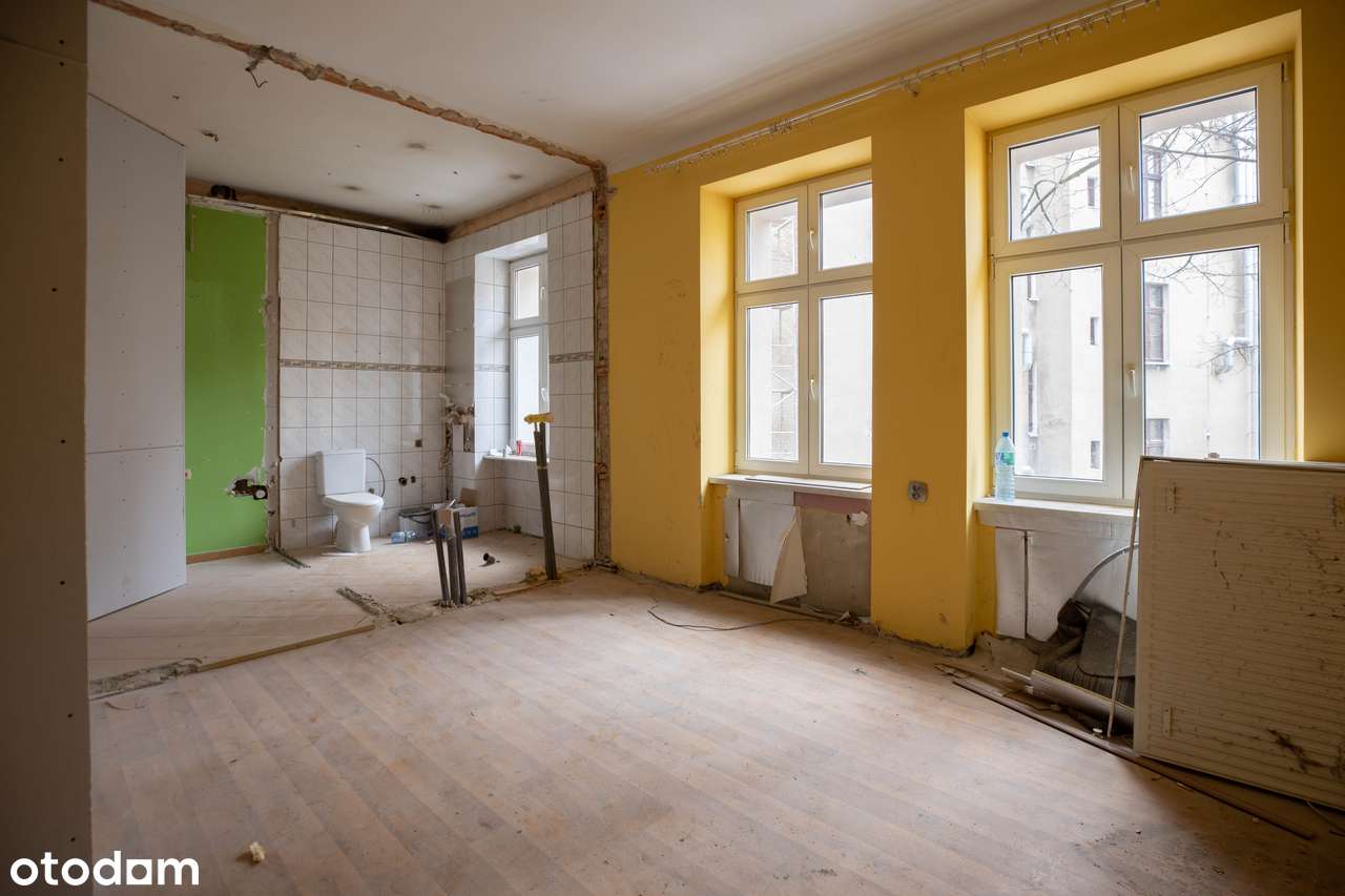 Przestronne mieszkanie | 2 lub 3 pokoje | Kamienica zrewitalizowana-2