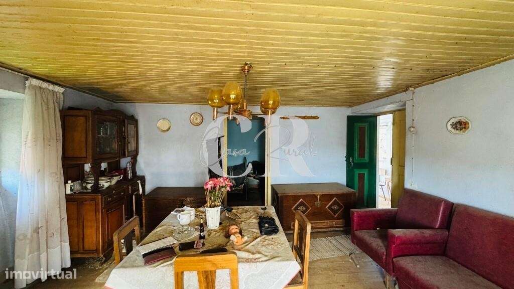 Quinta com casas de pedra para recuperar, poço e furo-12