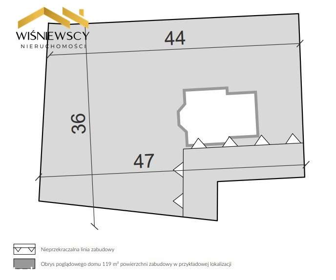 Działka budowlana, 1444 m2, Wysoczyzna, Elbląg, - Pełny obrazek: 3/16