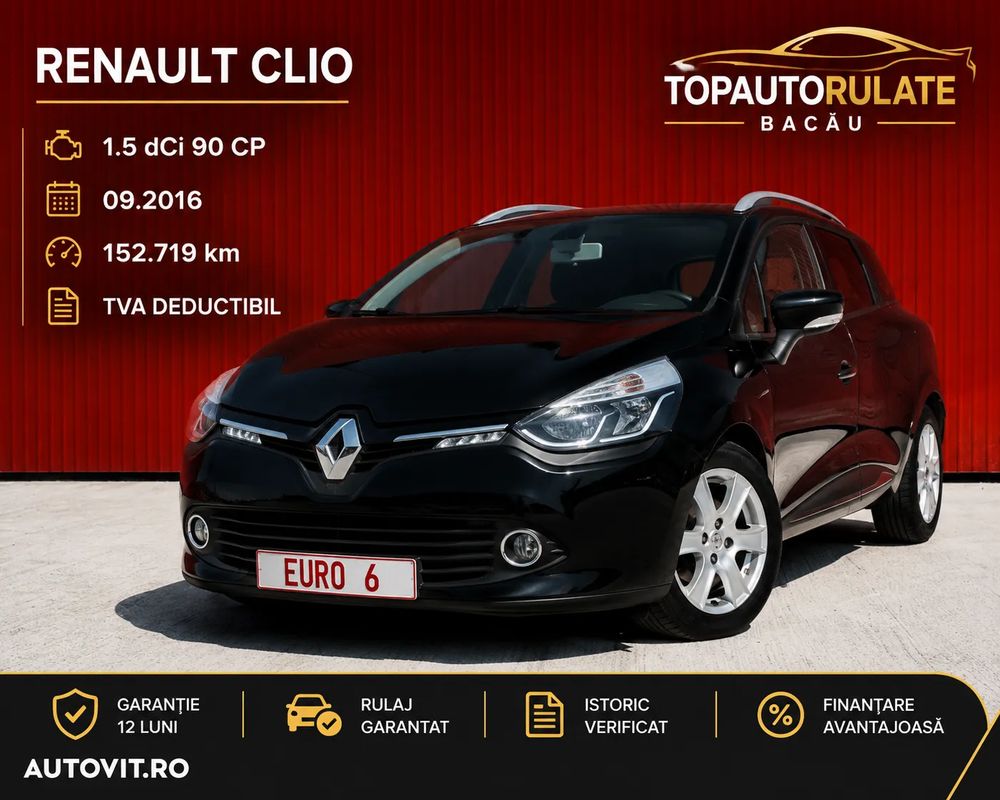 Renault Clio IV [2012 - 2019 1.5 Energy dCi 90 Expression 2016