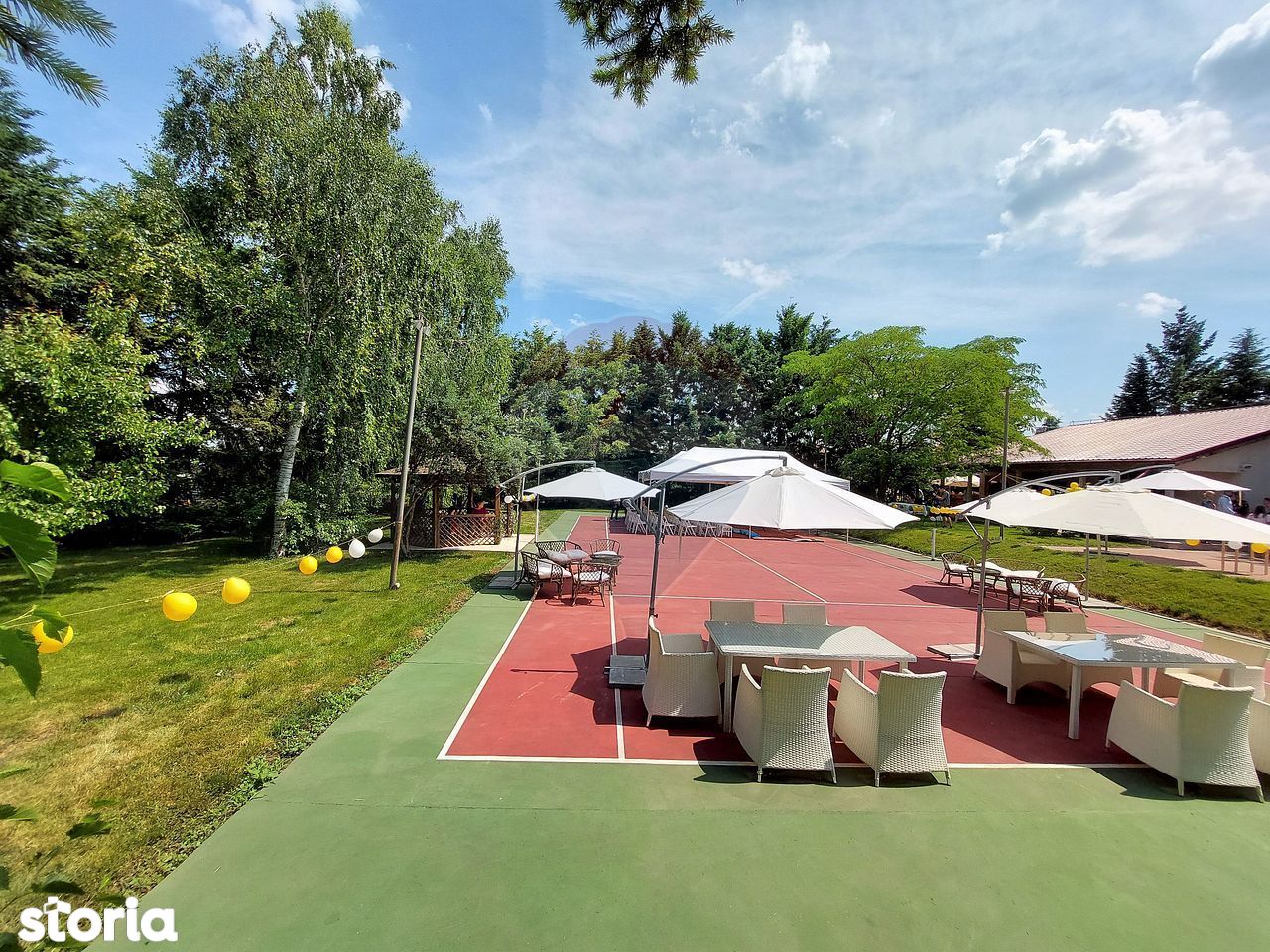 Domeniu in Belciugatele - Vila cu piscina si teren de tenis
