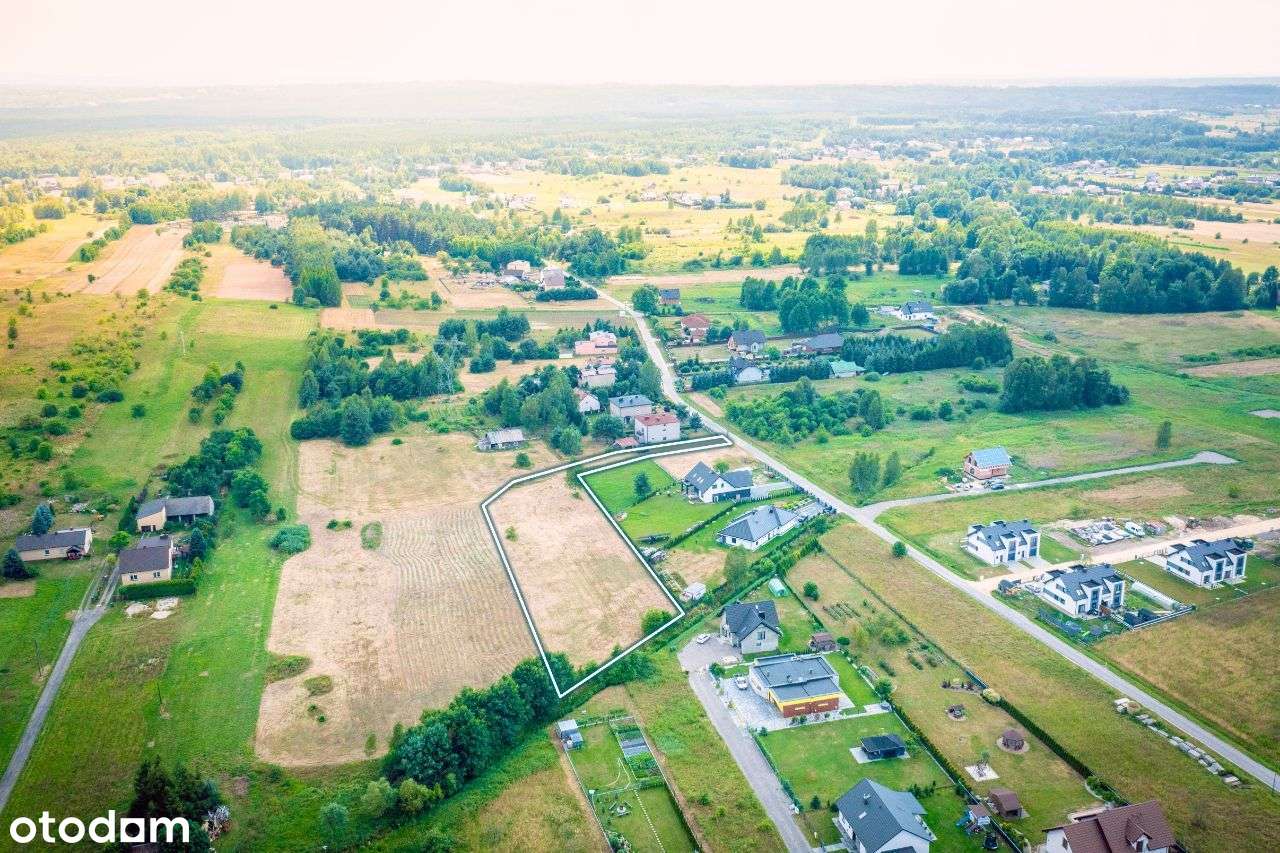 D-g Błędów 2 działki z pozwoleniem na budowę domów jednorodzinnych-10