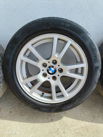 Set Jante BMW Style 148 / 8J17 ET46 cu anvelope vara 225/55/17 - 5