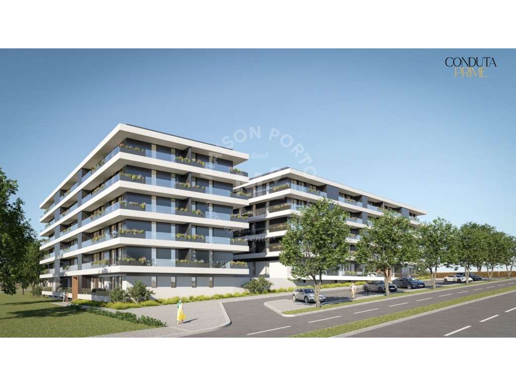 Apartamento T2 com Varanda em Condomínio Fechado na Avenida da Cond...-12