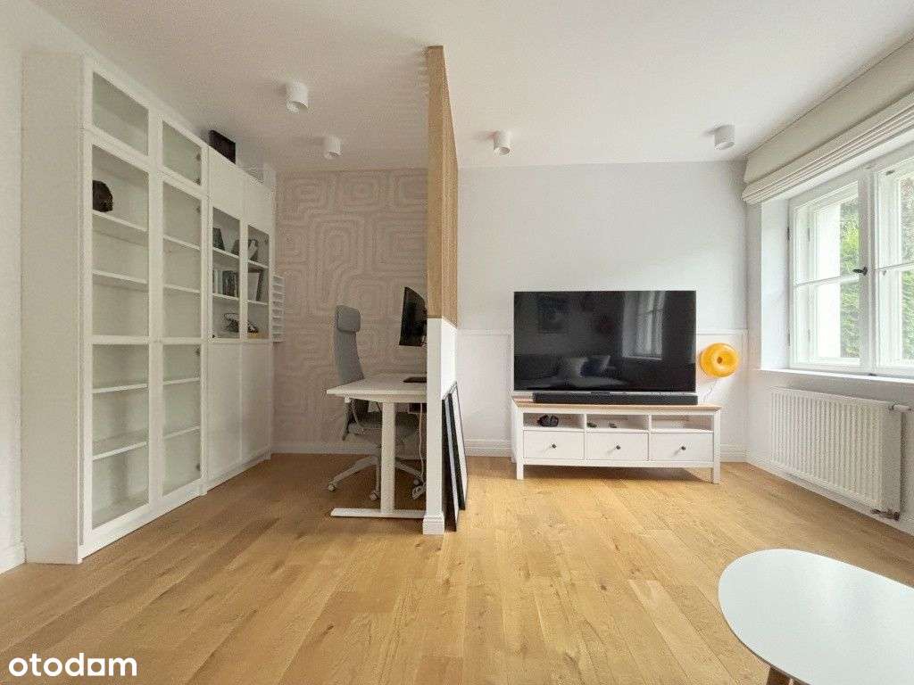 Po remoncie, 2 oddzielne pokoje, ogród- Umeblowane-1