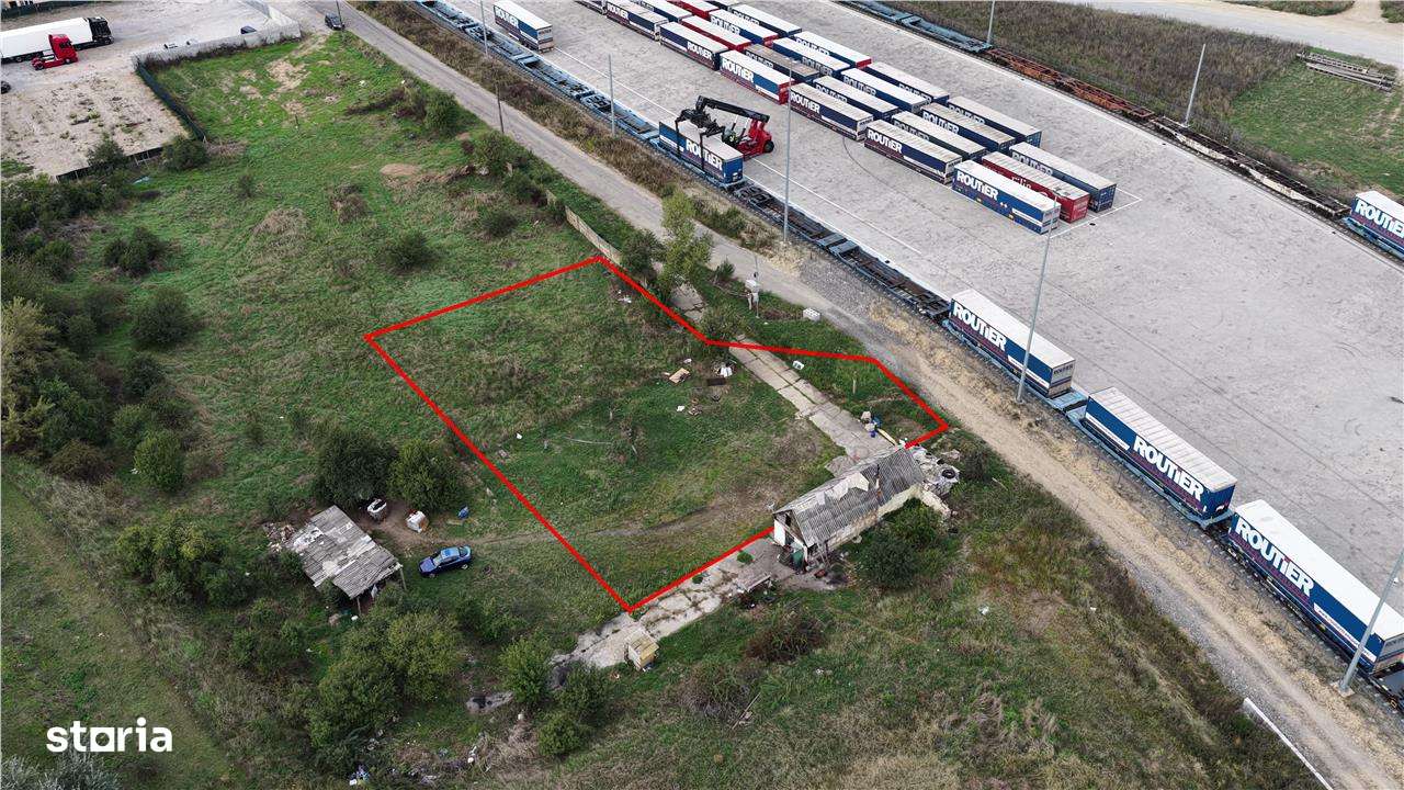 RECO Teren intravilan in Oradea zona industriala vest 2141 mp - Imagine principală: 4/5