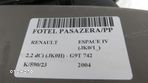 FOTEL PASAŻERA RENAULT ESPACE IV SKÓRA - 12