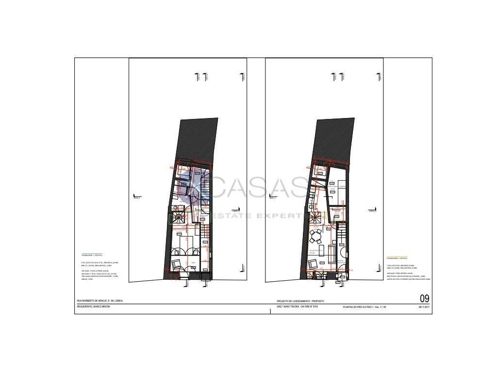 Predio para construção, para venda em Alfama, com vista de Rio.
RU...-7
