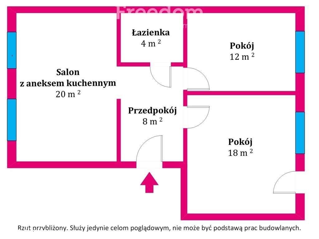 Przytulne rozkładowe mieszkanie przy ul. Zdrojowej - Pełny obrazek: 4/12