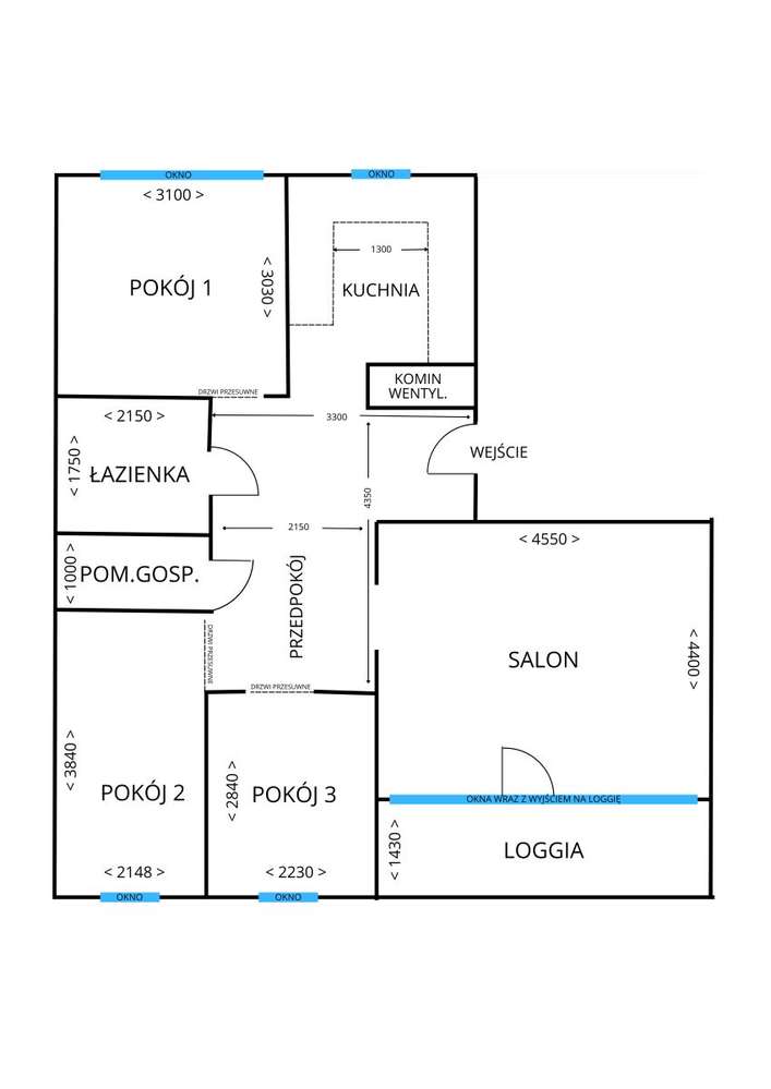 4 pokoje w centrum | Gotowe do zamieszkania-5