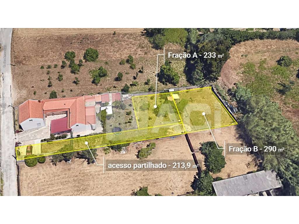 TERRENO com estudo para moradias geminadas - Gândara, Leiria - Grande imagem: 1/2