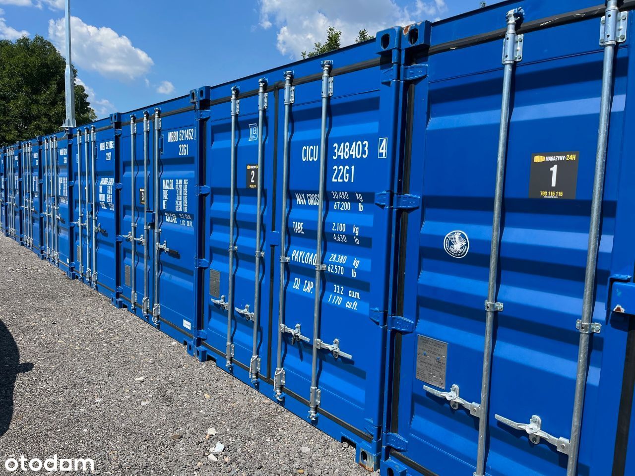 Magazyn samoobsługowy, kontener, self storage