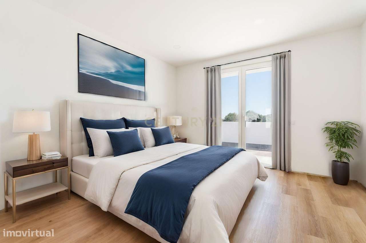 Moradia T3, Nova e Exclusiva: Campo, Mar e Piscina em Albufeira-24