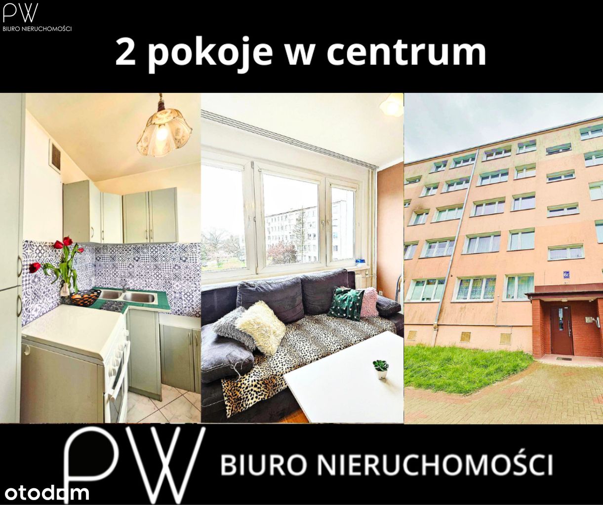 2 pokoje w centrum