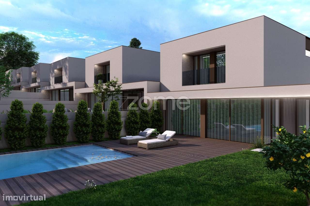 Moradia T3 Banda Nova Em Cabreiros Braga