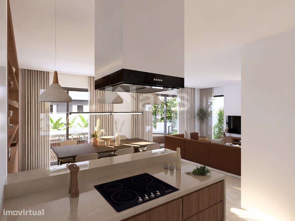 Moradia Geminada T3 com logradouro em fase de construção-19