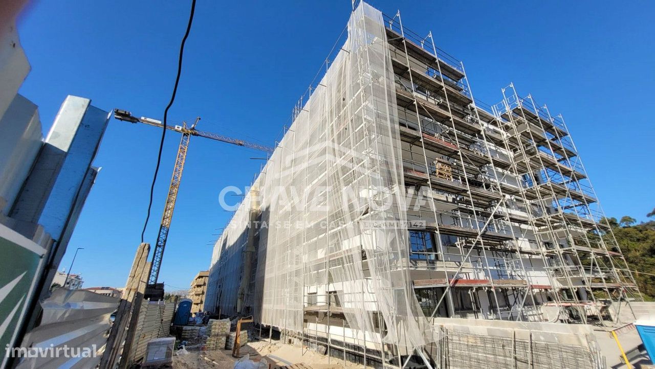 Apartamento T1 Novo c/ Lugar de Garagem em Santa Marinha (Gaia Jardim) - Grande imagem: 1/18