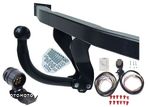 RENAULT SCENIC 2 II + GRAND 2003 do 2009 HAK HOLOWNICZY + WIĄZKA 13PIN + GNIAZDO + ADAPTER - 12