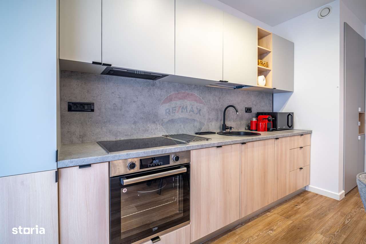 Apartament in Sinaia 2 camere cu terasă de 40,7 mp – Green Future - Imagine principală: 5/20