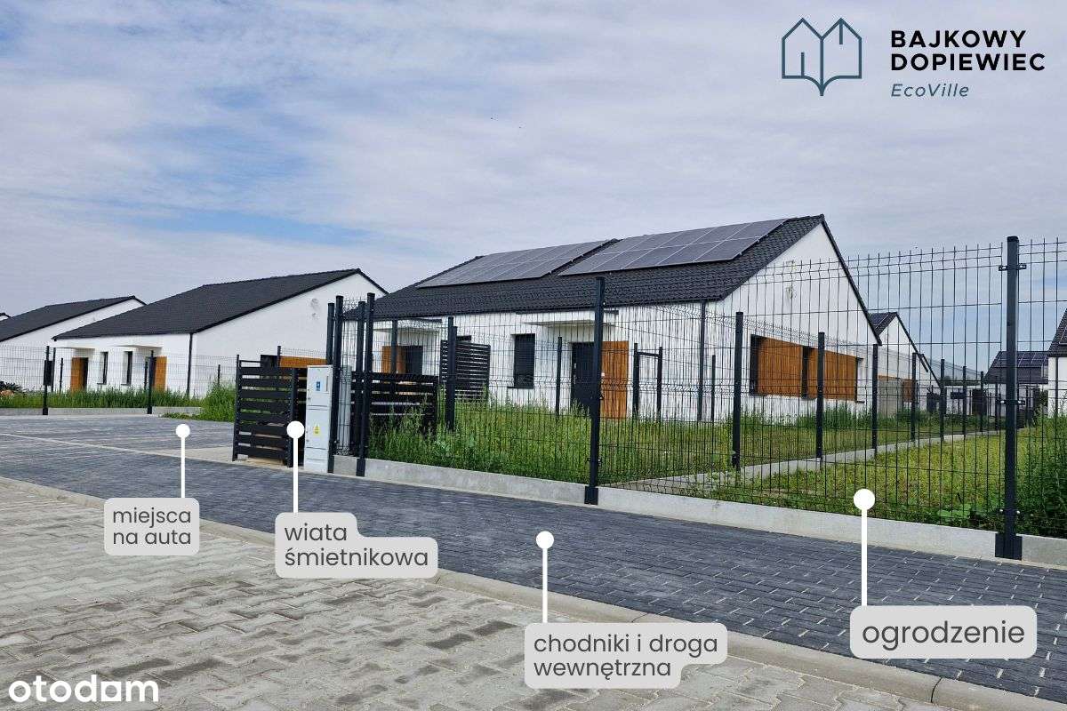 Parter 89m2 fotowolt. z magazynem energii w cenie!Pełna własność!2025! - Pełny obrazek: 2/14