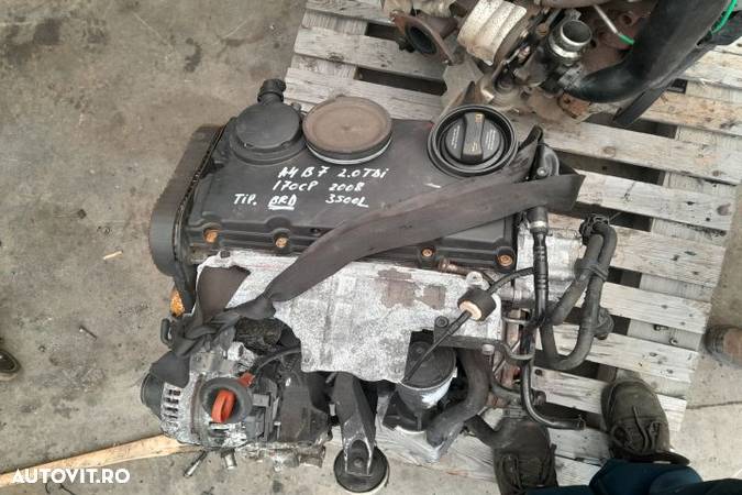 Motor fara anexe 2.0 BRD 170 CP Audi A4 B7  [din 2004 pana  2008] Ava - 4